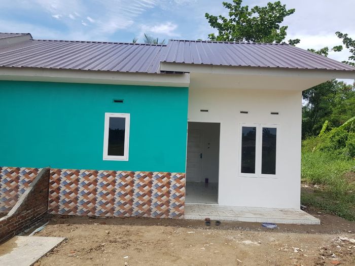 foto tampak rumah tipe 36 perumahan ISMAR RESIDENCE DESA LAMA
