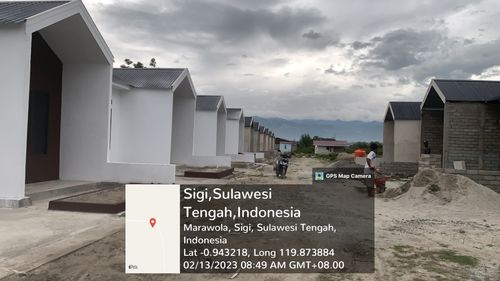 foto posisi tengah perumahan KURNIALAND TINGGEDE