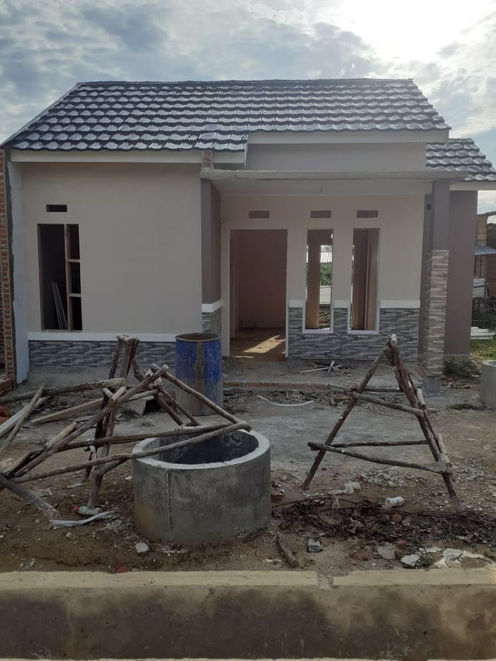 foto tampak rumah tipe 36 perumahan Perumahan Rayhana Village