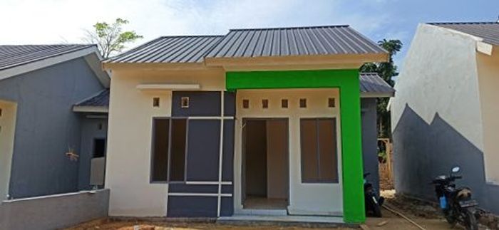 foto tampak rumah tipe 36 perumahan HASANAH MANSION KENDARI