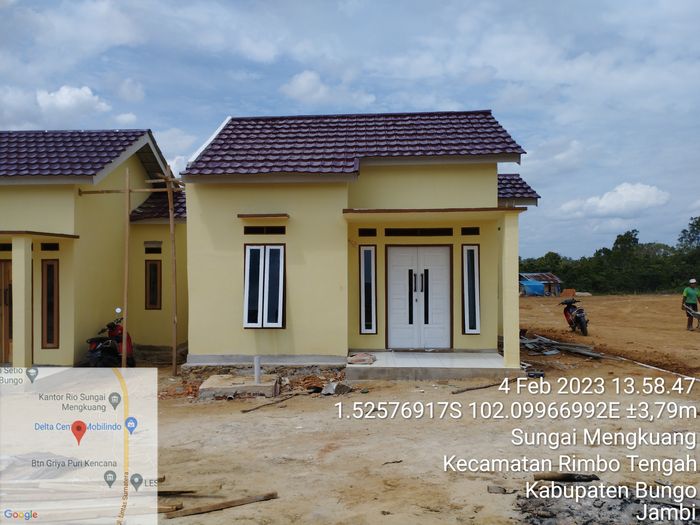 foto tampak rumah tipe 36/104 perumahan GRIYA DAKSINAPATI ASRI
