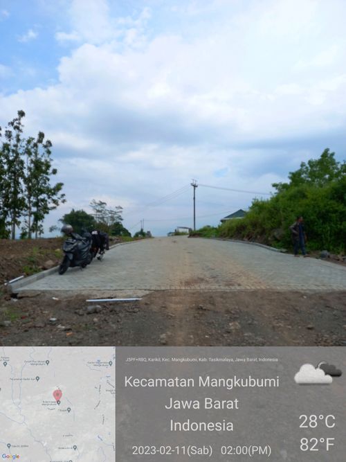 foto posisi tengah perumahan Kota Impian Mangkubumi