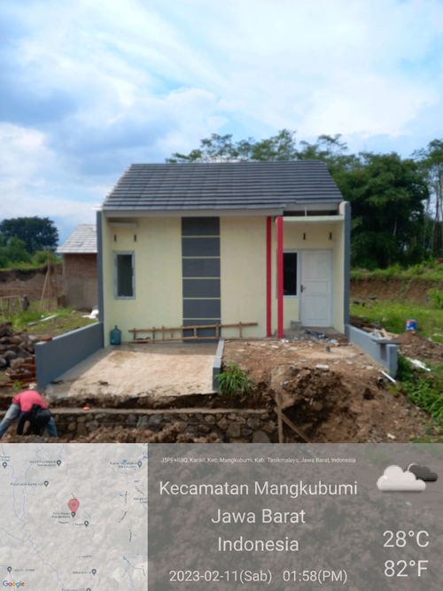 foto contoh rumah perumahan Kota Impian Mangkubumi