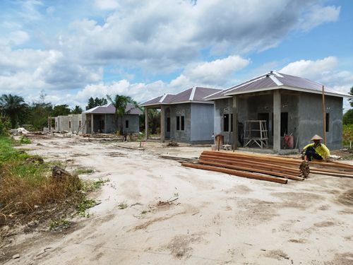 foto posisi tengah perumahan BENGARIS INDAH PERMAI