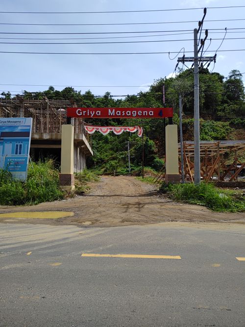 foto gerbang perumahan Griya Masagena 4 - Tahap 2