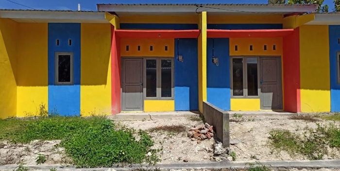 foto tampak rumah tipe 36/72 perumahan GRIYA UTAMA RESIDENCE THP 2