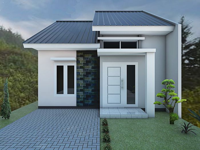 foto tampak rumah tipe 36/101 perumahan PERUMAHAN GRIYA ELANG 3