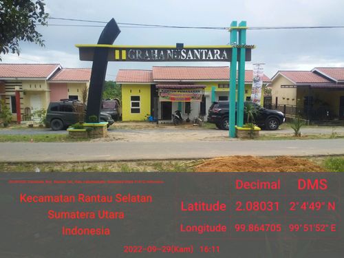 foto gerbang perumahan GRAHA NUSANTARA RESIDENCE 2