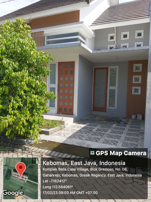 foto contoh rumah perumahan Bella Casa Village