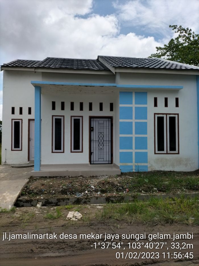 foto tampak rumah tipe 36 perumahan KOLIM ASRI