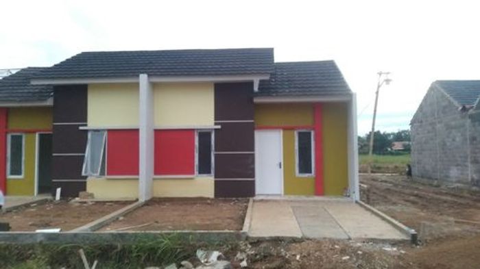 foto tampak rumah tipe MARIGOLD perumahan PERUMAHAN BUMI KOSAMBI BARU