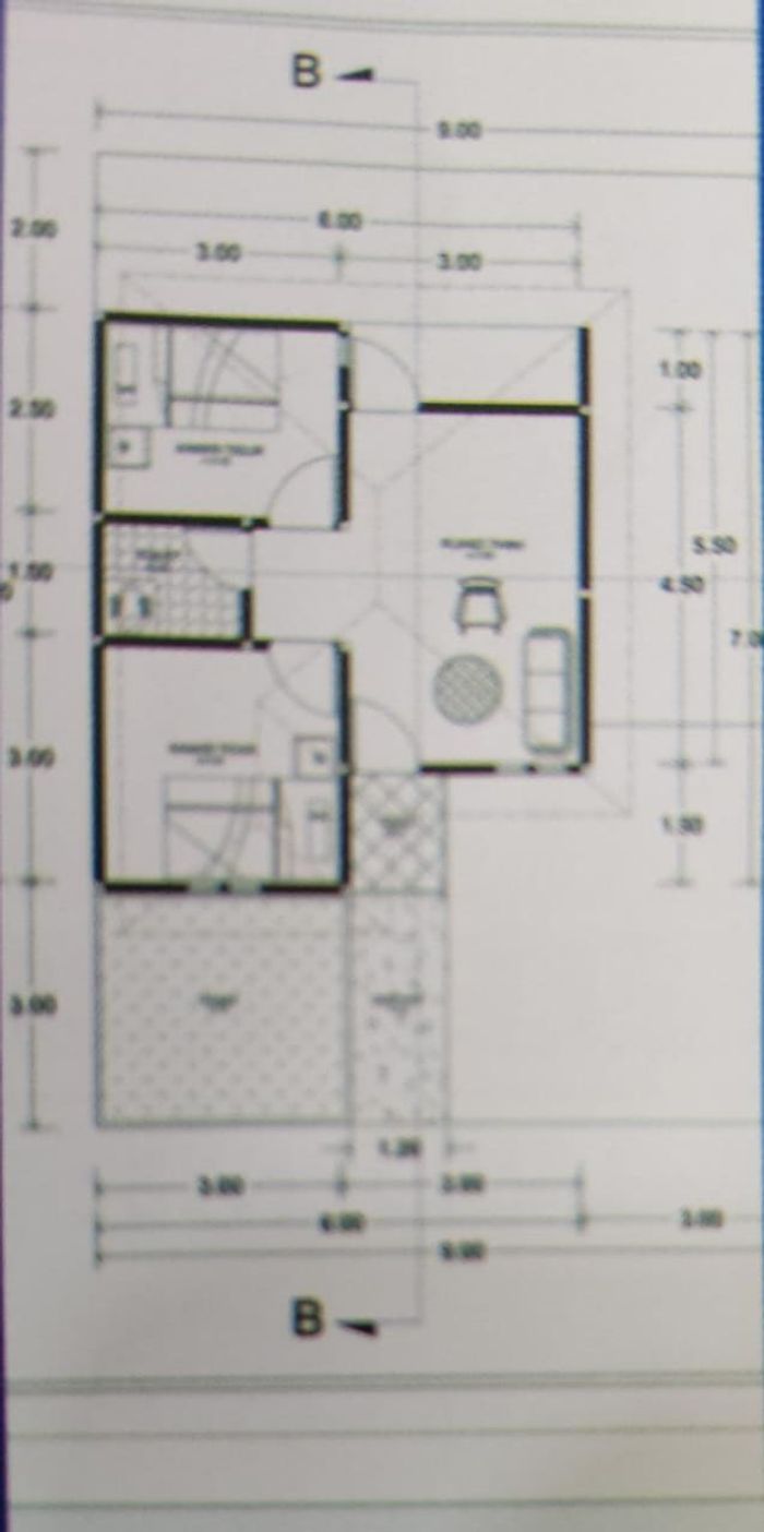 foto denah rumah tipe RHS 36 perumahan Raja Property 1