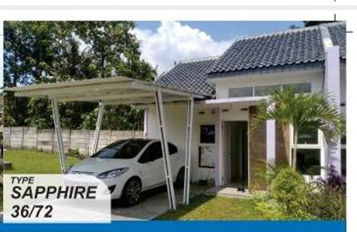 foto tampak rumah tipe 36 perumahan Pandak Carani Madani