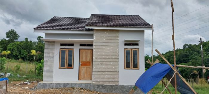 foto tampak rumah tipe GRIYA KAMILA perumahan GRIYA KAMILA