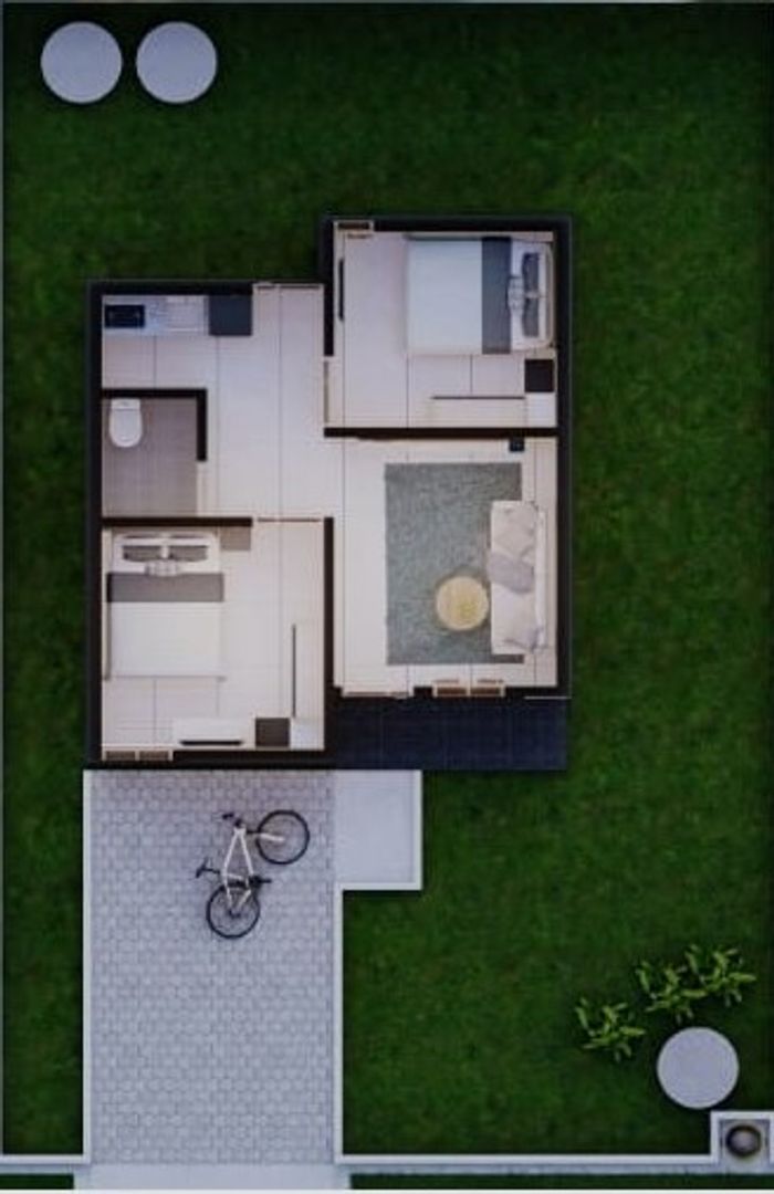 foto denah rumah tipe GRIYA KAMILA perumahan GRIYA KAMILA