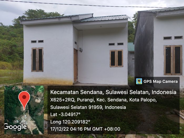foto tampak rumah tipe 36 perumahan BUKIT LEWADANG