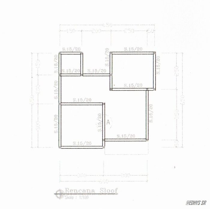 foto denah rumah tipe 36/105 perumahan GRAHA NUSANTARA RESIDENCE 2