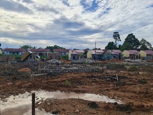 foto posisi tengah perumahan GRIYA ZARA (TAHAP III)