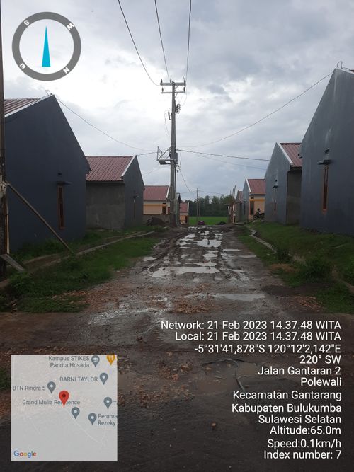 foto gerbang perumahan PERUM VILLA EMAS REGENCY 3 CLUSTER MUTIARA