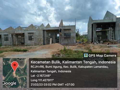 foto posisi tengah perumahan ALUN - ALUN RESIDENCE