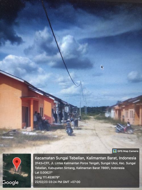 foto posisi tengah perumahan GRIYA SURYA MITRA III