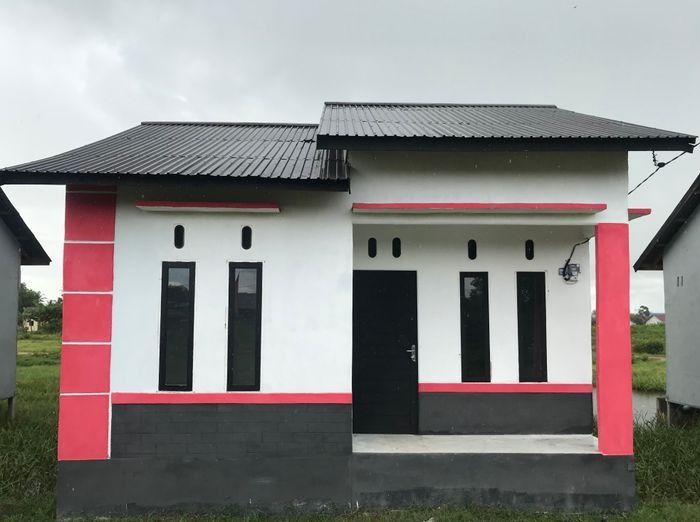 foto tampak rumah tipe 36 perumahan DAMARA RESIDENCE 1 TAHAP III