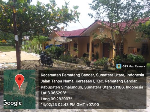 foto contoh rumah perumahan Puri Aman Indah Kerasaan