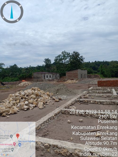 foto posisi tengah perumahan TRI PUTRA RESIDENCE
