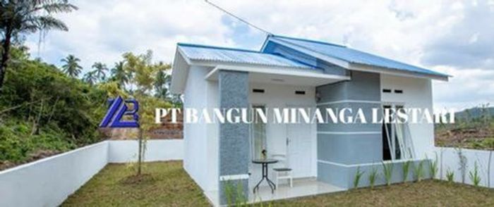 foto tampak rumah tipe 36/84 perumahan Griya Bangun Tomohon Lestarii 3