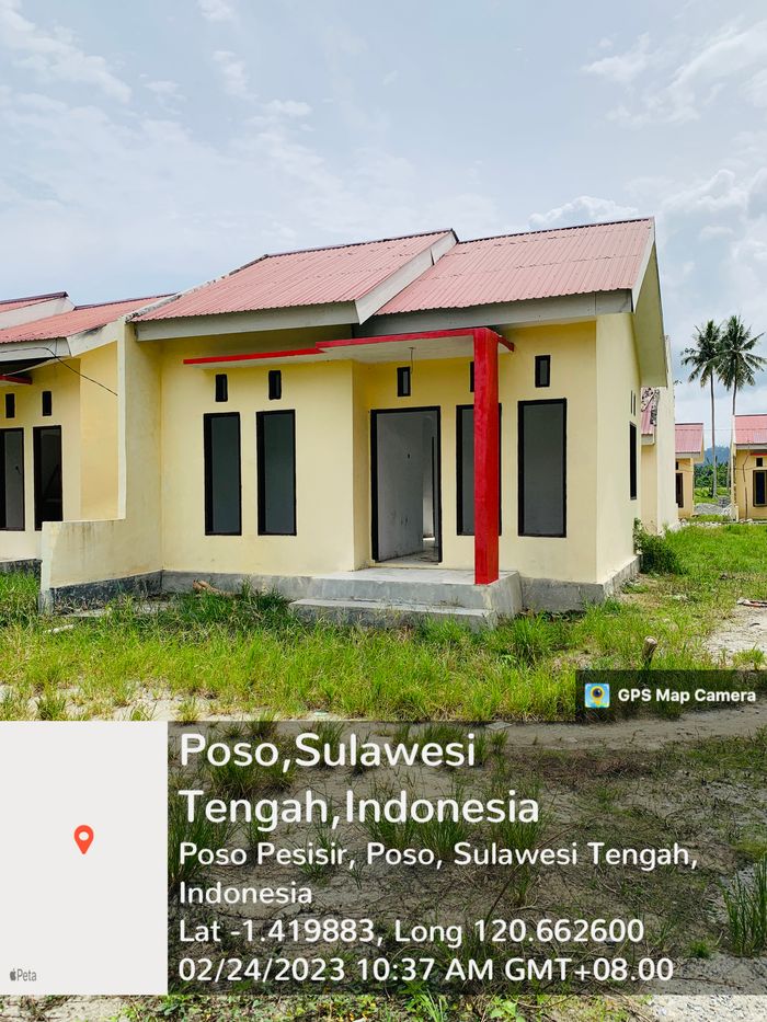 foto tampak rumah tipe SUBSIDI perumahan Perumahan Wisma Kedaton