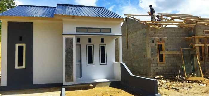 foto tampak rumah tipe 36/91 perumahan SULTRA HILLS RESIDENCE 2