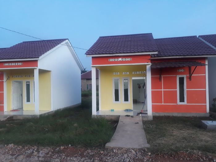 foto tampak rumah tipe 36 perumahan SEJAHTERA 2 TAHAP 2