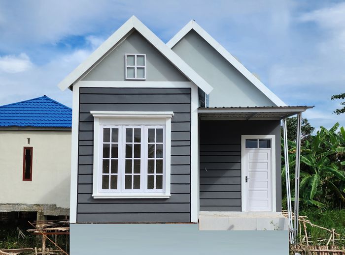 foto tampak rumah tipe 36 perumahan DSunny Regency
