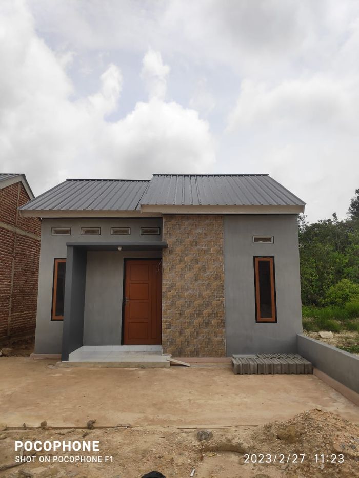foto tampak rumah tipe 36 perumahan GRIYA PERMATA INDAH