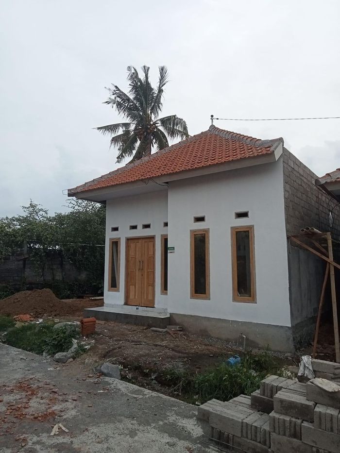 foto tampak rumah tipe 33/70 perumahan PERUMAHAN NARATAMA BANJAR RESIDENCE