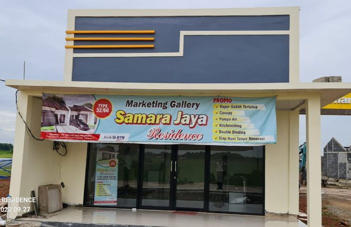 foto tampak rumah tipe RUKO 6X10 perumahan SAMARA JAYA