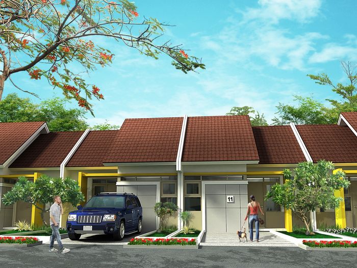 foto tampak rumah tipe 36/72 (186) 102 2015 perumahan Alam Sanggar Indah