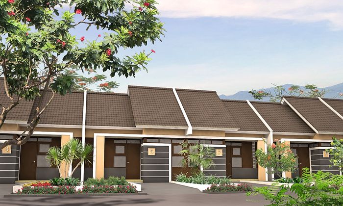 foto tampak rumah tipe 31/72 (105) 91 2015 perumahan Alam Sanggar Indah