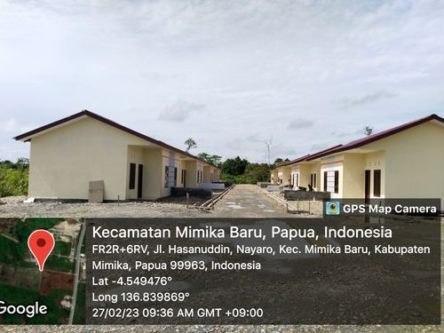 foto contoh rumah perumahan Residence Timika 4