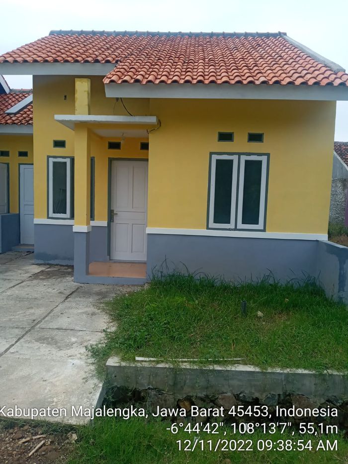 foto tampak rumah tipe 36 perumahan PERUMAHAN GUNUNGSARI INDAH TAHAP II
