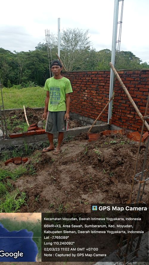 foto posisi tengah perumahan GRIYA MOYUDAN ASRI