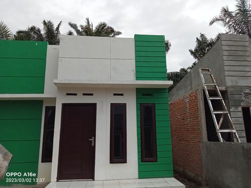 foto contoh rumah perumahan Karya mandiri Residence