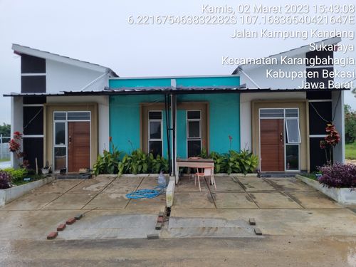 foto contoh rumah perumahan The Spring Ville