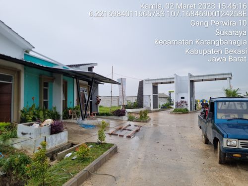 foto posisi tengah perumahan The Spring Ville