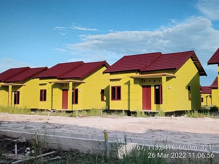 foto tampak rumah tipe 36 SUBSIDI perumahan GRIYA RAFLESIA INDAH PERMAI BLOK E PART II