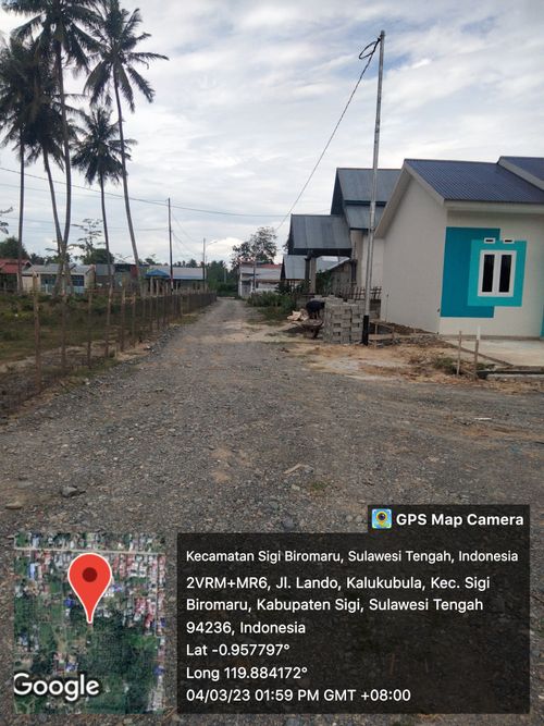 foto gerbang perumahan MAFELINDO LAND