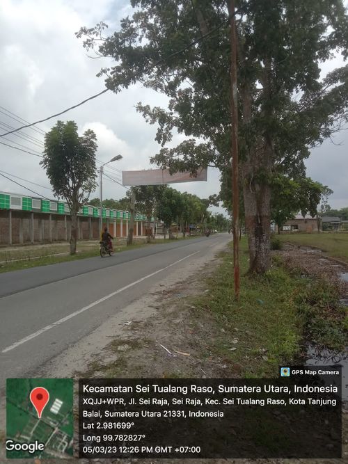 foto gerbang perumahan SEI RAJA 3