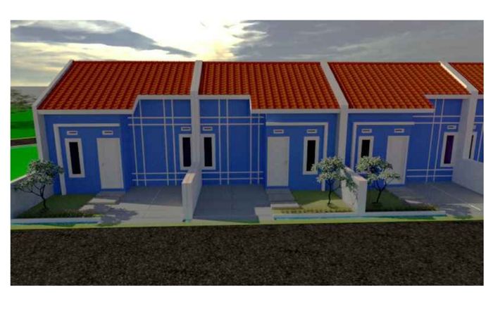 foto tampak rumah tipe Rumah Tapak Sejahtera (Subsidi) perumahan PERUMAHAN METARAMAN RAYA