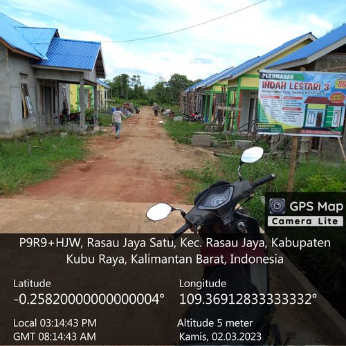 foto gerbang perumahan INDAH LESTARI 3 LANJUTAN