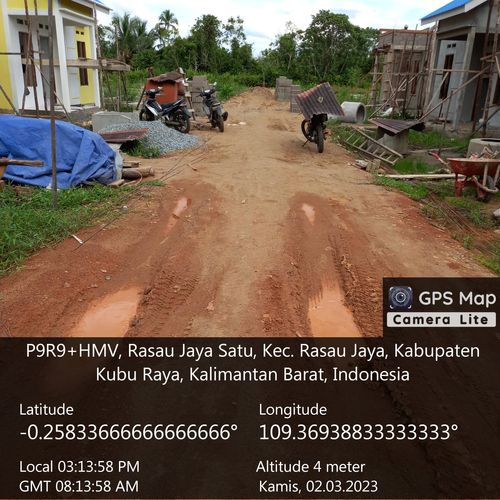 foto posisi tengah perumahan INDAH LESTARI 3 LANJUTAN